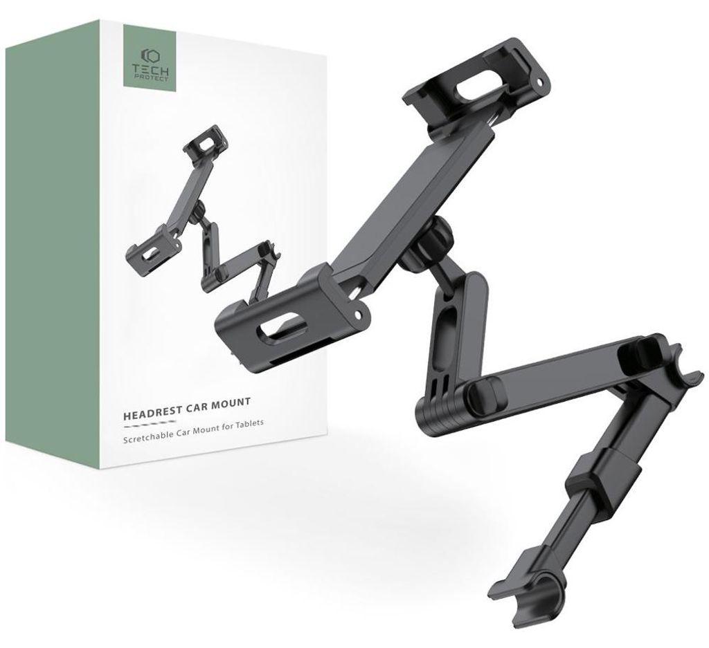 Tech-Protect V1 Supporto estensibile per poggiatesta auto Immagine del prodotto 