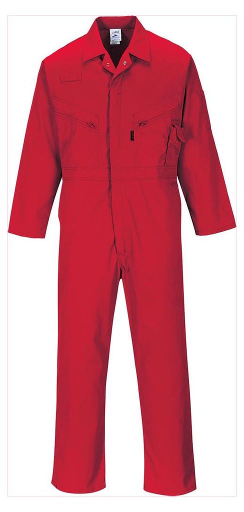 Portwest Overall, Liverpool, rood Productafbeelding 
