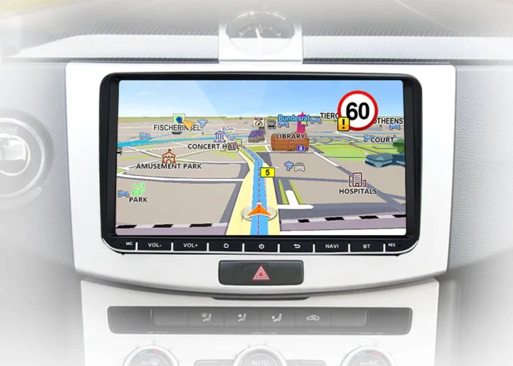 Station Multimédia Android 9 Pouces avec GPS et Bluetooth pour VW Seat