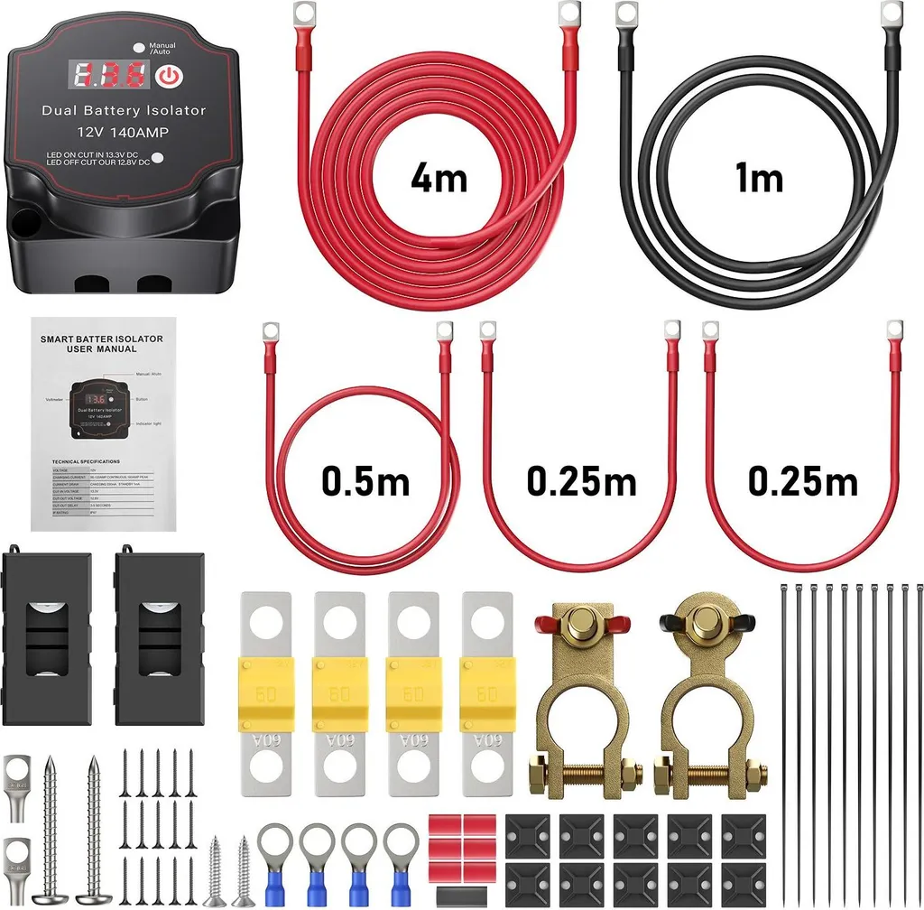 Kit d'isolation de la batterie 01 avec modes intelligents