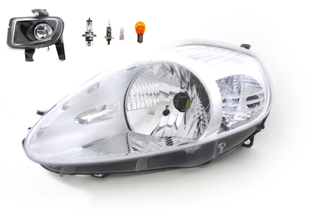 Ricambio Faro Johns Fiat Punto 199 (08-12) | H4 Sinistro 51840995 Fog Light