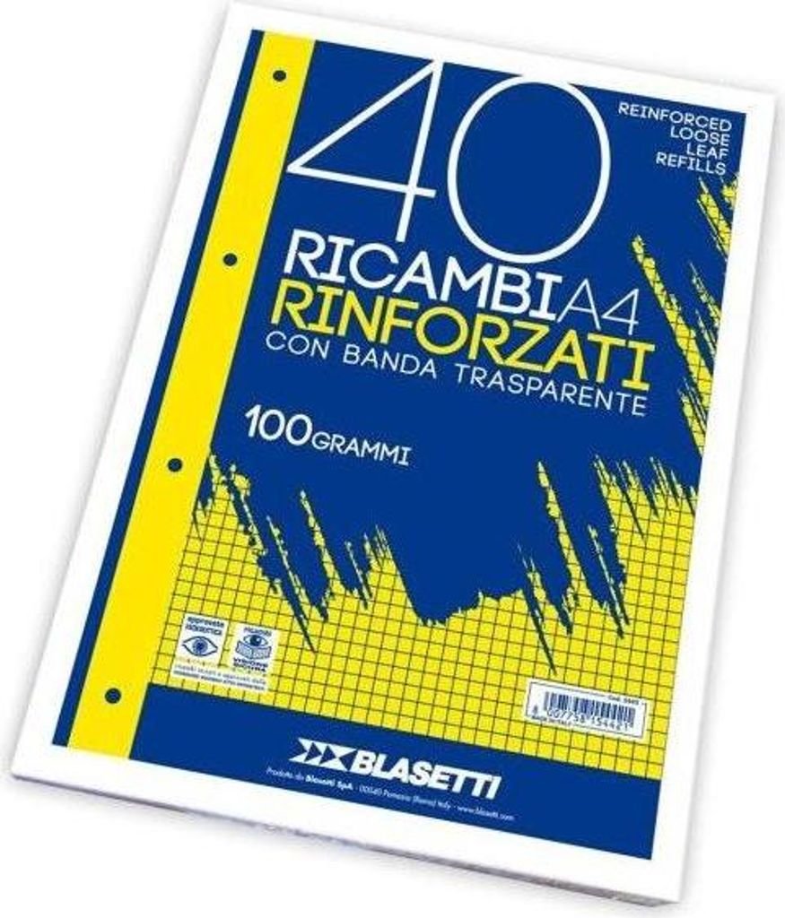 Blasetti 5442 Millimeterpapier A4 100 g/m² 40 Blätter