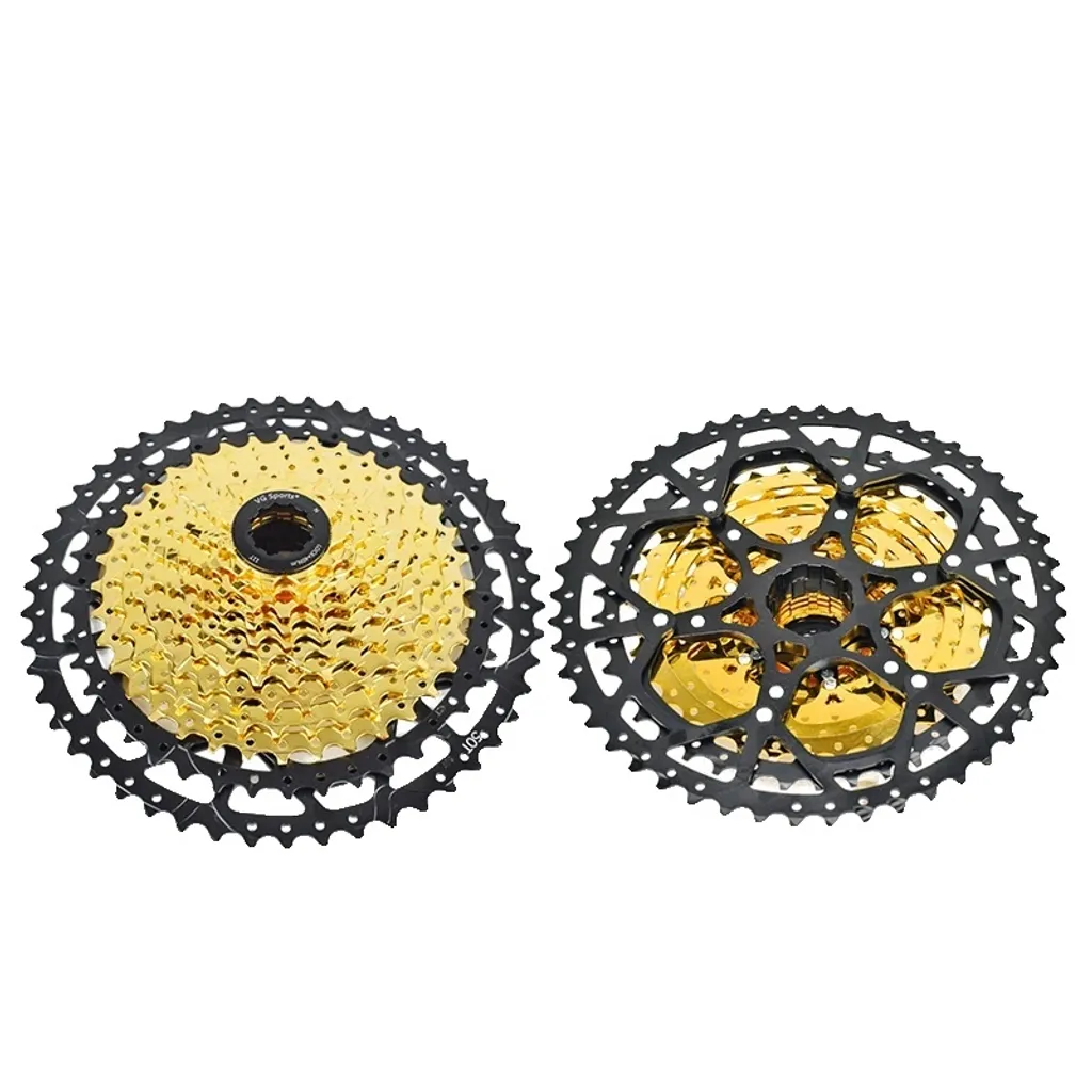 Cassette VTT 12 Vitesses 50T Gold en Alliage Aluminium Haute Performance