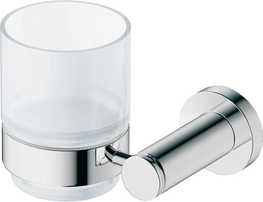 Aménagement salle de bain : Pot à dents suspendu D-Code Duravit - 14