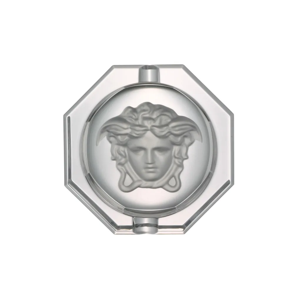 Cendrier Versace Medusa Lumiere 16 cm 47516 en cristal de luxe