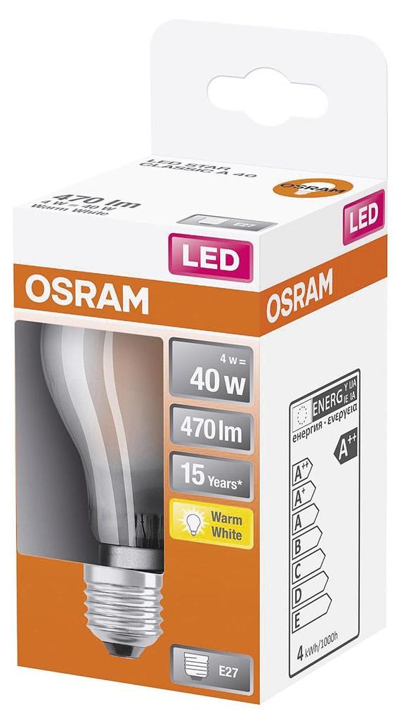 OSRAM 4058075112469 OSRAM LED-Lampe LED RETROFIT CLASSIC A Obrázok produktu 