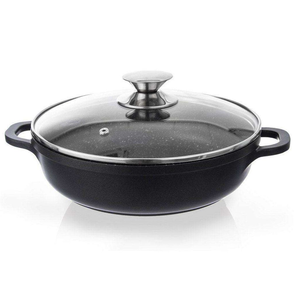 ORION Pfanne Bratpfanne  GRANIT Schmortopf Schmorpfann 28cm Produktbild 