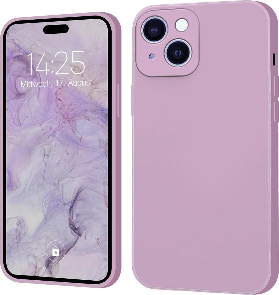 Hülle für iPhone 15 Plus Case Cover Bumper Silikon Softgrip Produktbild 