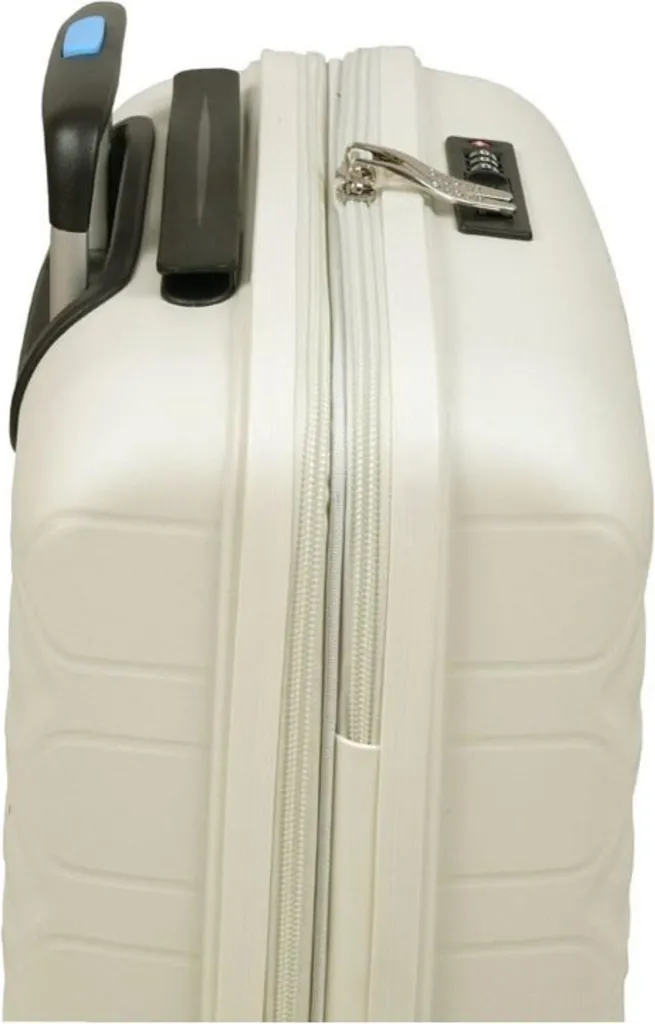 Valise cabine Dielle 10050BI rigide avec 4 roues multidirectionnelles