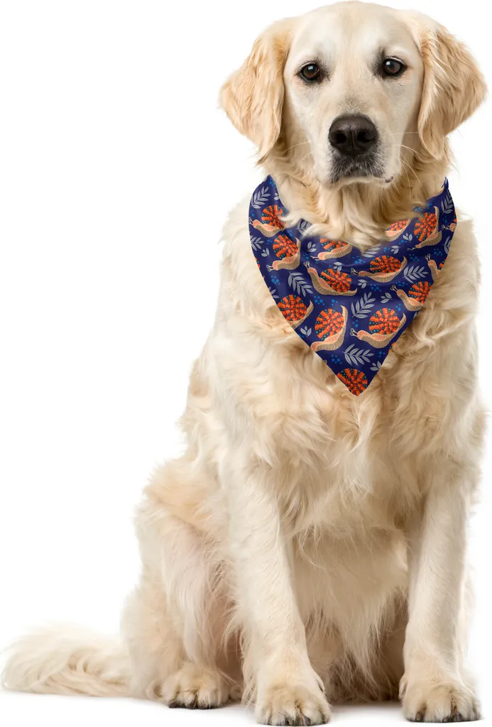 Regala un Sorriso al Tuo Pet: Bandana ABAKUHAUS Indaco & Siena