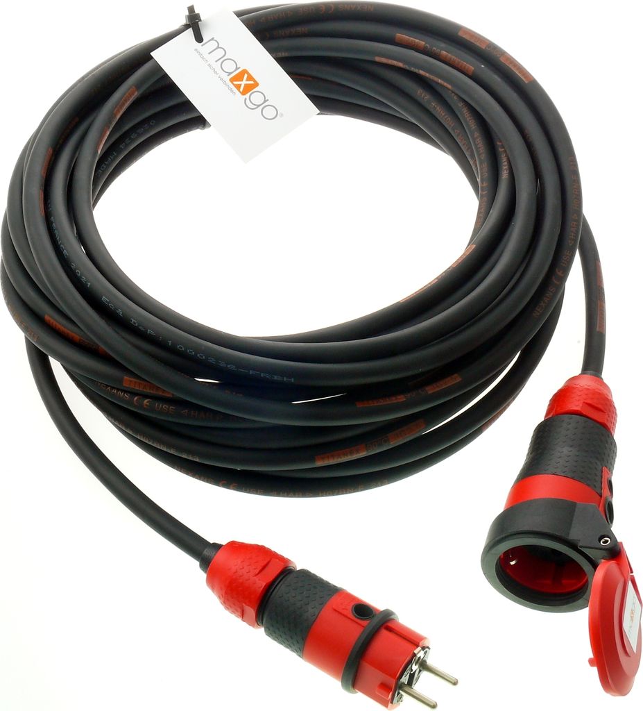 SCHUKOultra-PRO Verlängerungskabel H07RN-F TITANEX 3G1,5mm² 230V 16A IP54 5-50m, Länge:30m