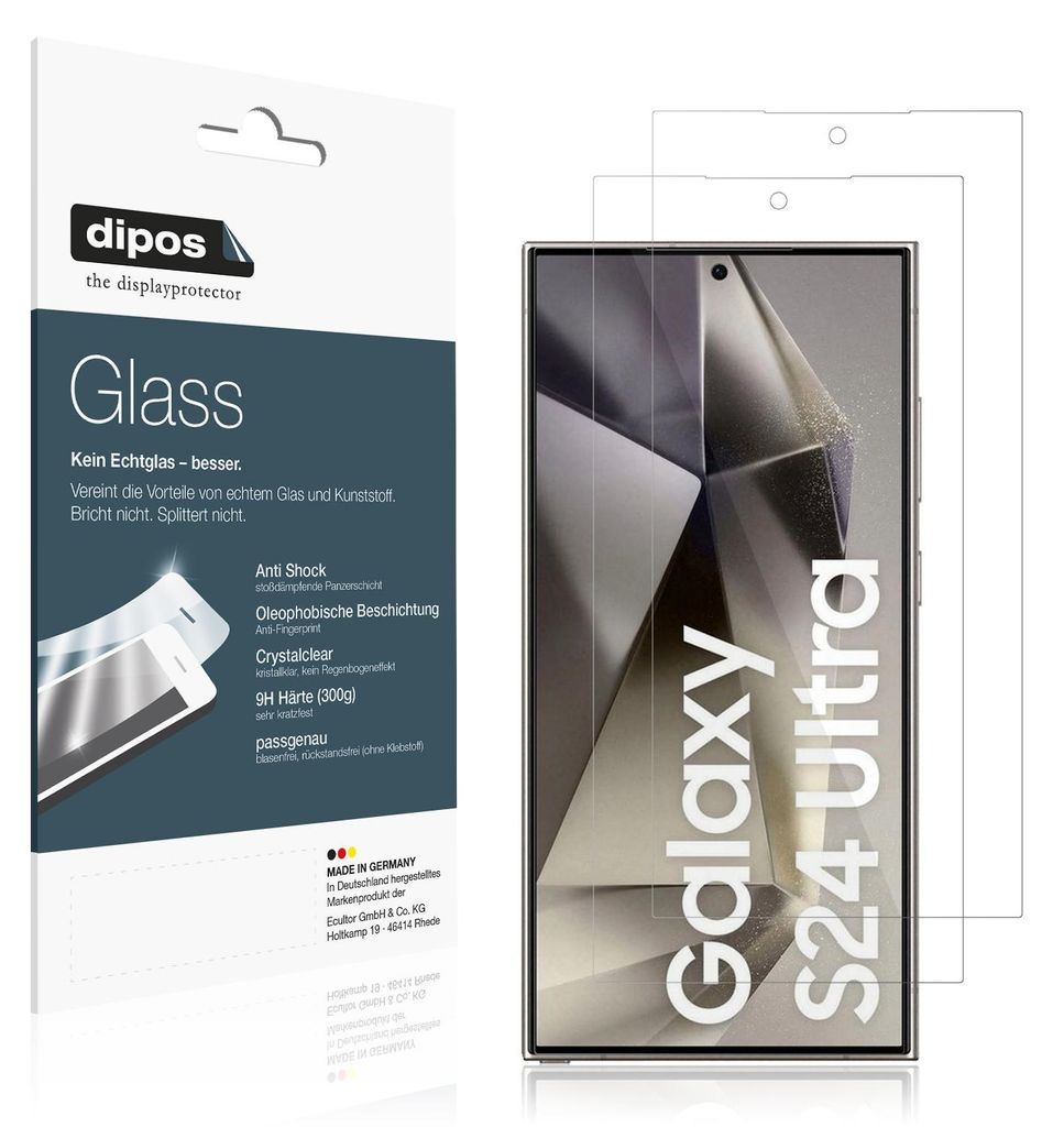 2x folia ochronna do Samsung Galaxy S24 Ultra - folia Zdjęcie produktu 