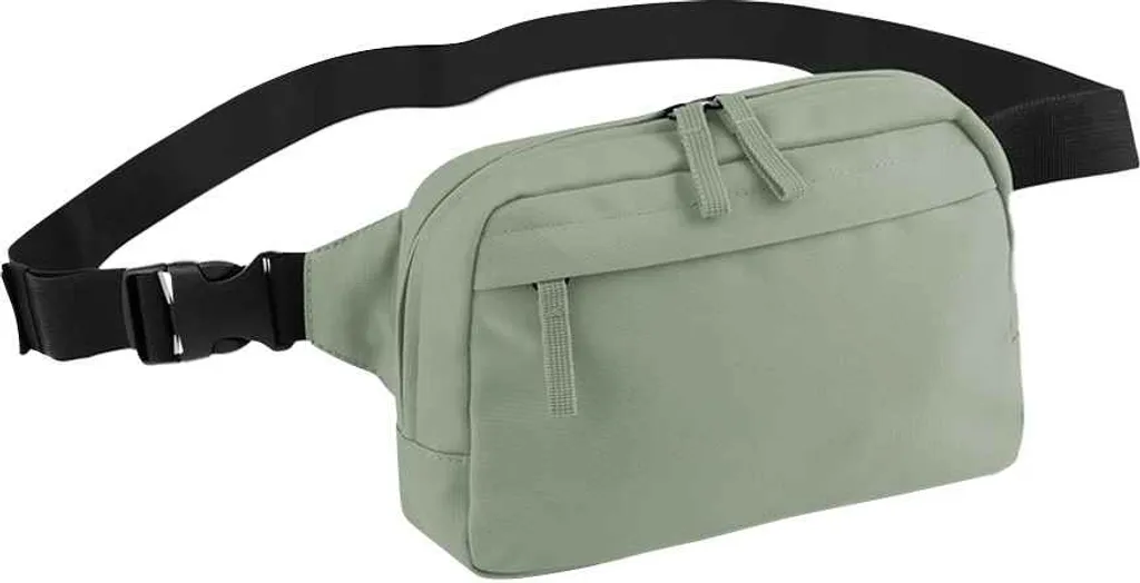 Bagbase Borsa a Tracolla PC7783 Premium Riciclata Verde - Eco Messenger