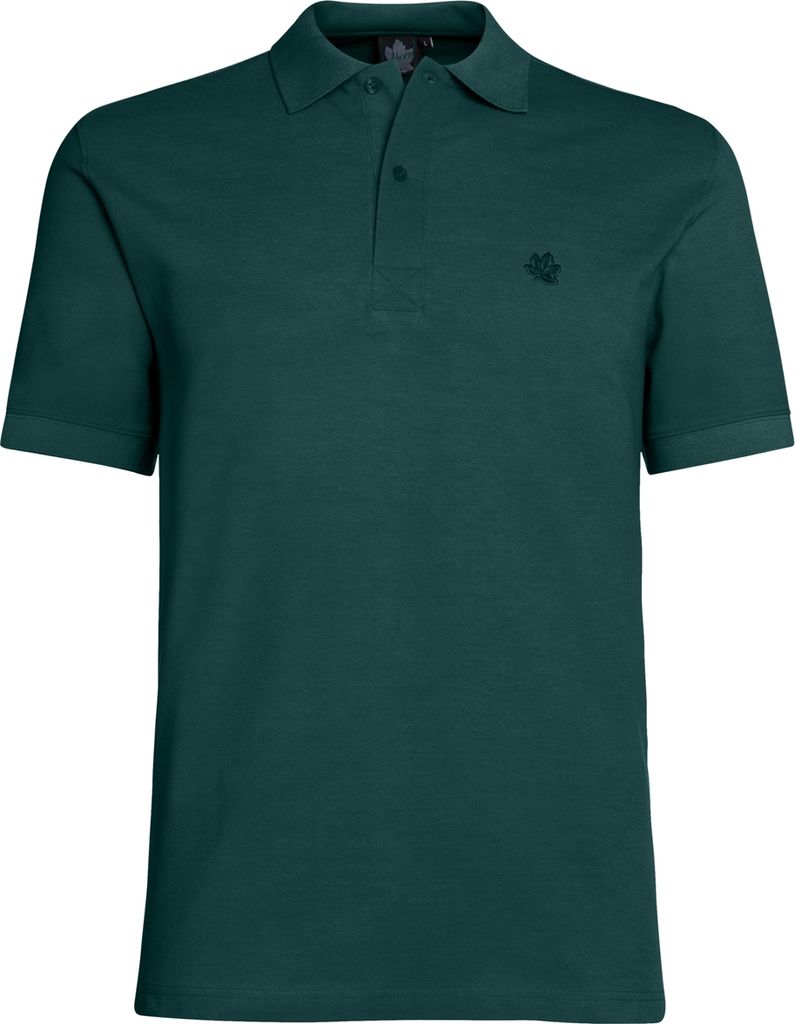 Übergrößen Basic-Poloshirt AHORN SPORTSWEAR bottle green 8XL
