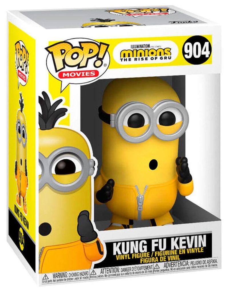 Minions - Kung Fu Kevin 904 - Funko Pop! - Vinyl Figur Produktbild 
