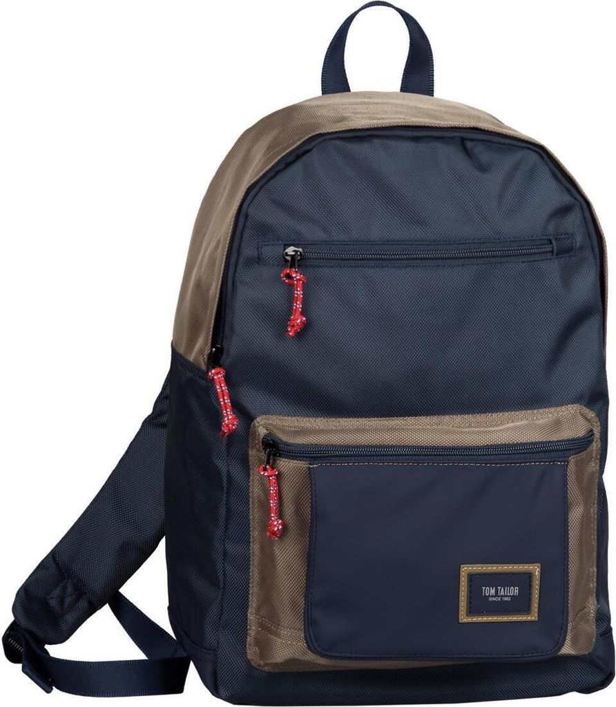 Tom Tailor TRENTON, Rucksack M, mixed blau