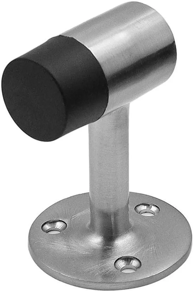 Évitez les trous au mur avec ce butoir de porte mural long 12cm vert