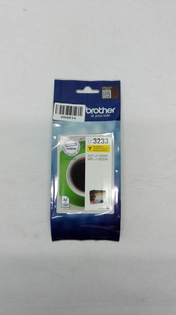 Brother LC3233Y, Standardertrag, Gelb, Tinte auf Produktbild 