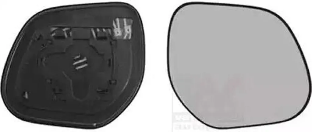 Verre miroir chauffant et convexe droit VAN WEZEL 0990838 PEUGEOT 4007