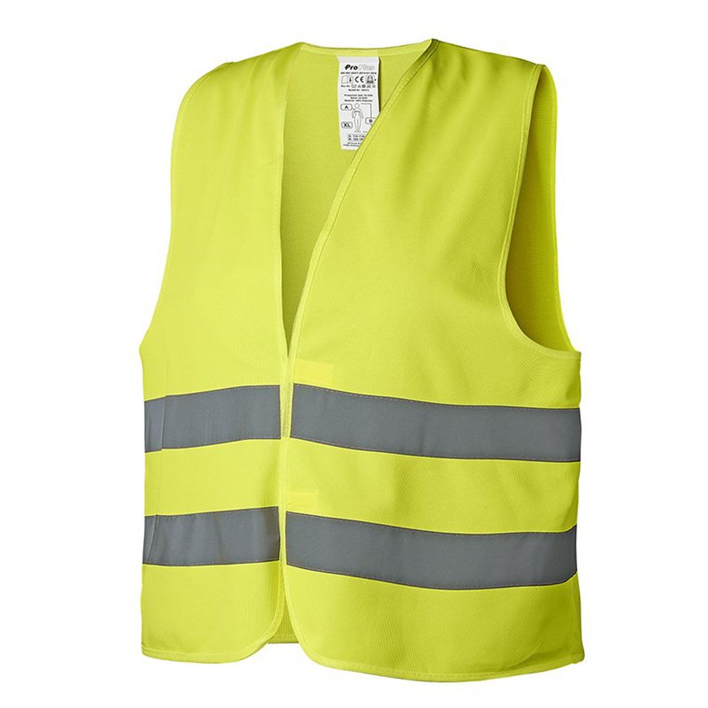 IWH Pannenweste/Warnweste DIN EN 471 Polyester gelb Produktbild 