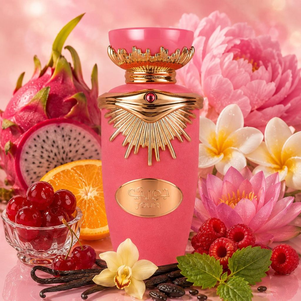 Lattafa Jouri Eau de Parfum 100 ml – Fruchtig blumig Produktbild 