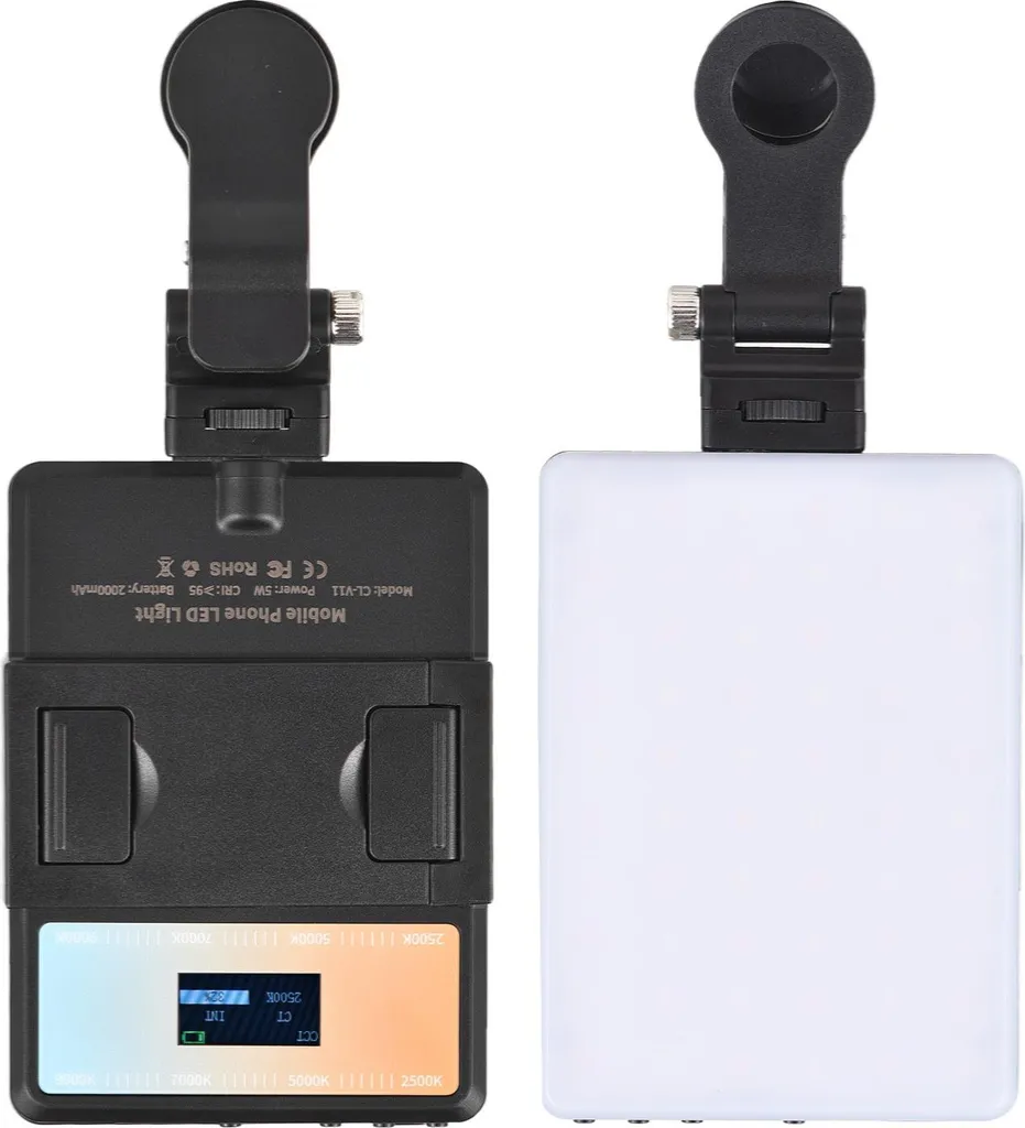 Éclairage photographique portable RVB à LED pour studio de poche - 2