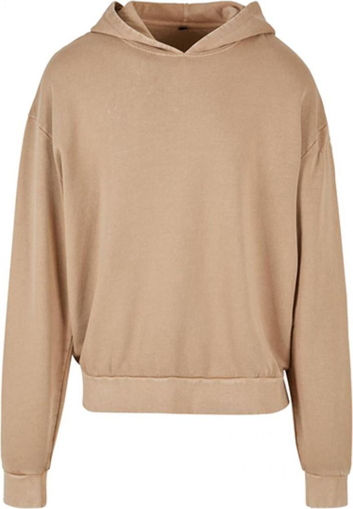 Build Your Brand BY191 | Acid Washed Oversize Hoody XS bis 5XL - Farbe: Union Beige - Größe: XXL