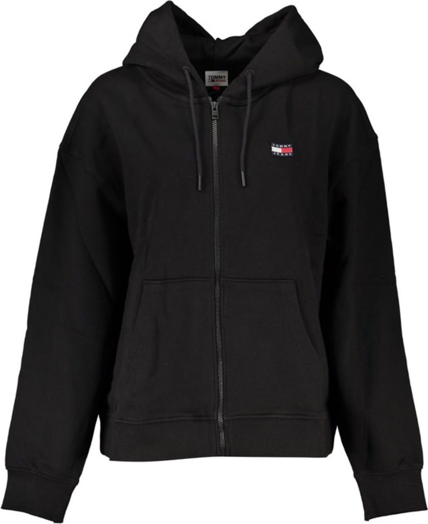 Tommy Hilfiger Damen SWEATSHIRT Schwarz DW0DW15748_NEBDS : Größe - 2XS Größe: 2XS
