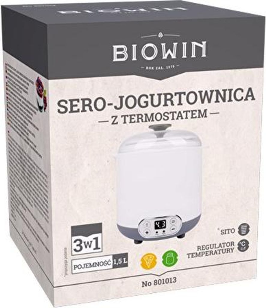Jogurtovač s termostatem 1,5l Obrázek produktu 