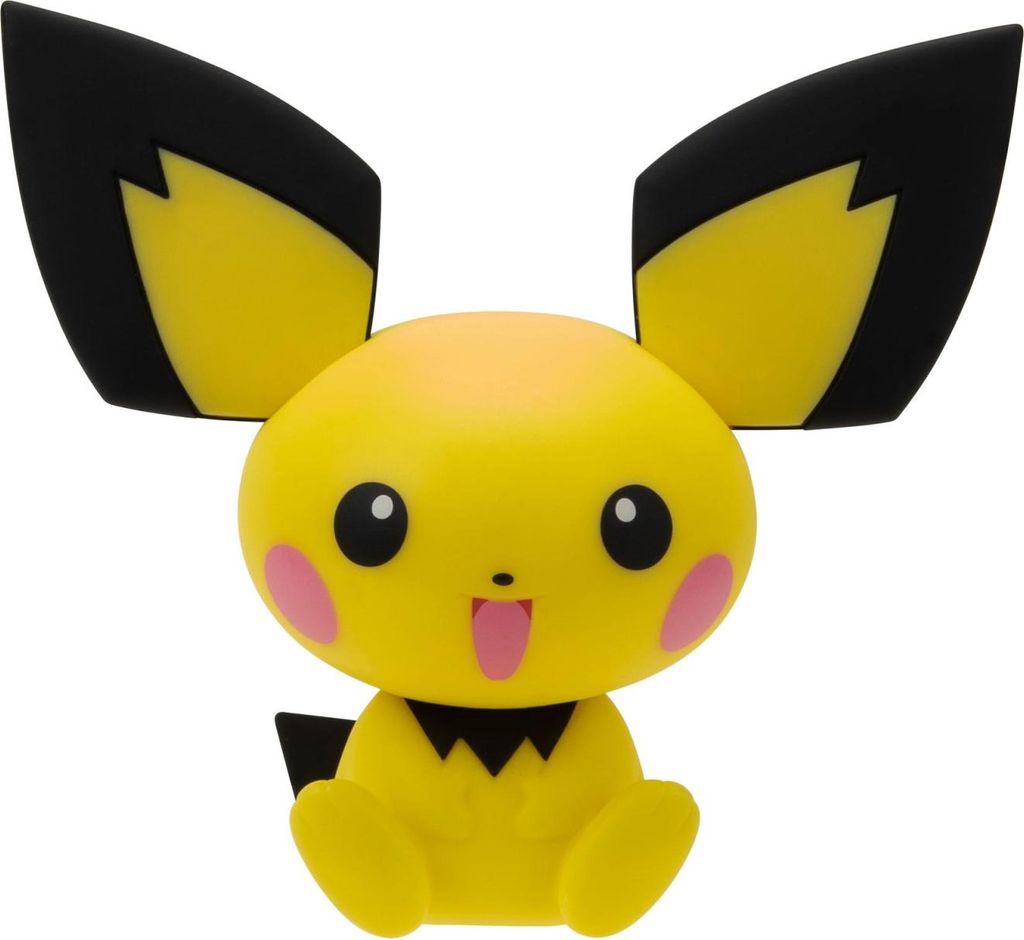 Jazwares Vinyl Pichu Pokémon Figur 10 Cm Gelb  Gelb One Produktbild 