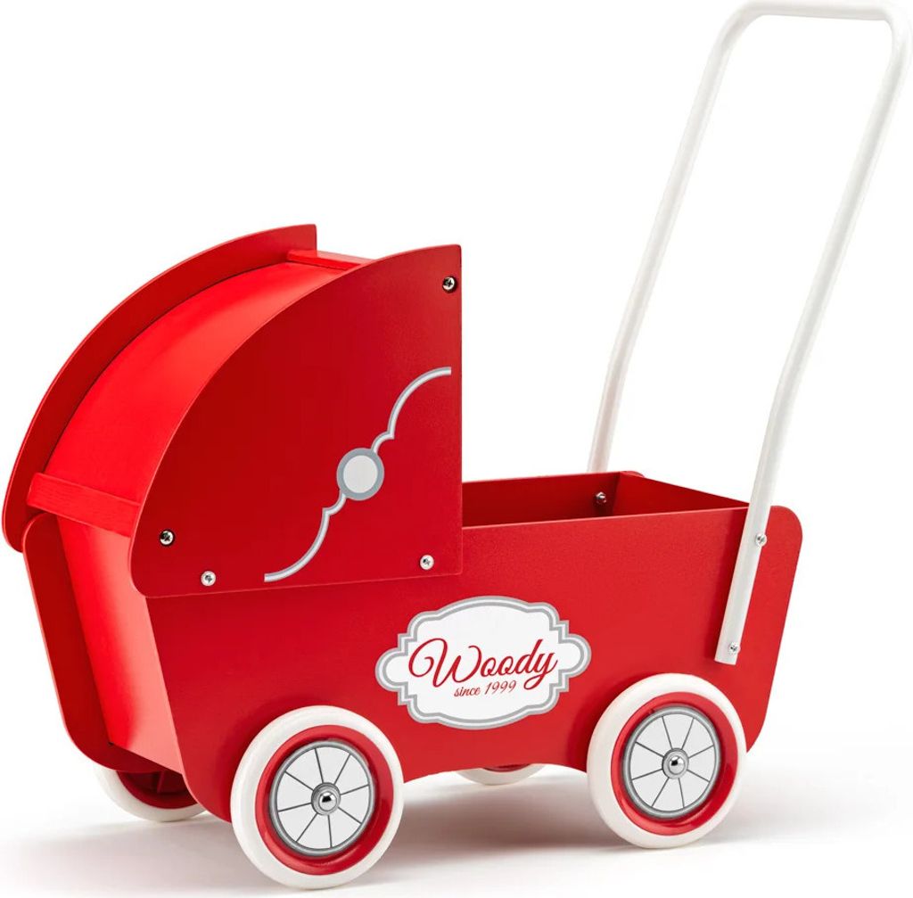Woody Holz-Puppenwagen Liberte 91510 Produktbild 