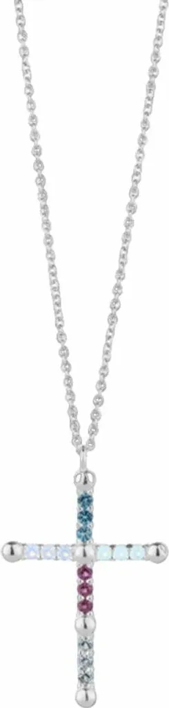 Collana Radiant RY000125 Donna - Ciondolo Croce 45 cm in Acciaio Silver