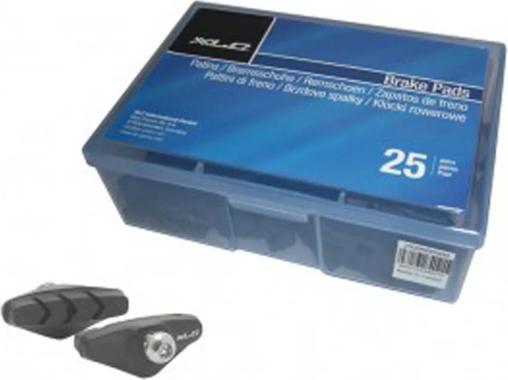 Lot de 25 Paires de Patins de Frein pour Vélo de Route XLC BS-R01 50mm