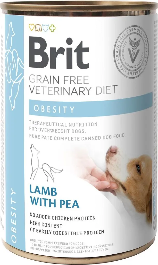 Brit VD Obesity Dog 400g - Il Benessere del tuo Cane al Primo Posto