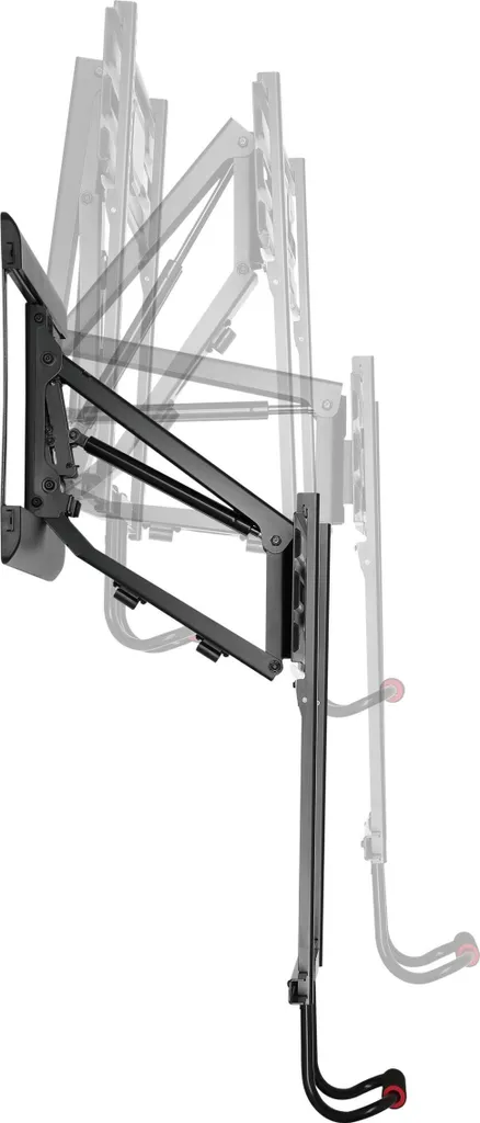 Support TV escamotable Equip Pro réglable en hauteur pour TV LED et OLED