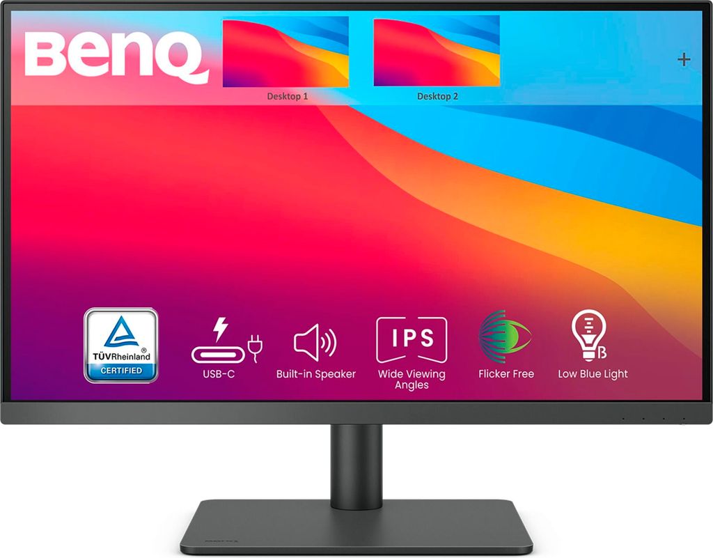 BenQ PD2705U, 68,6 cm (27"), 3840 x 2160 Pixel, 4K Ultra HD, LED, 5 ms, Schwarz