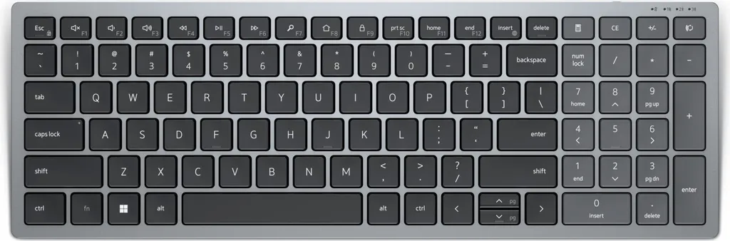 Clavier AZERTY sans fil Dell KB740 avec pavé numérique complet