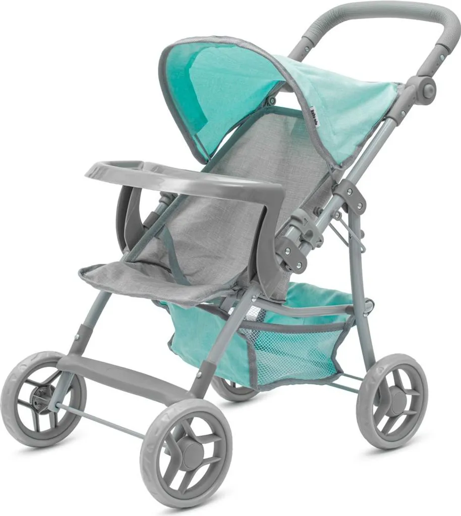 Poussette de sport pour poupées Baby Mix Lana Mint - Design réaliste