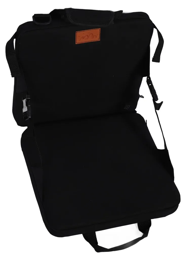 Coussin de stade chauffant imperméable et résistant aux taches noir - 6