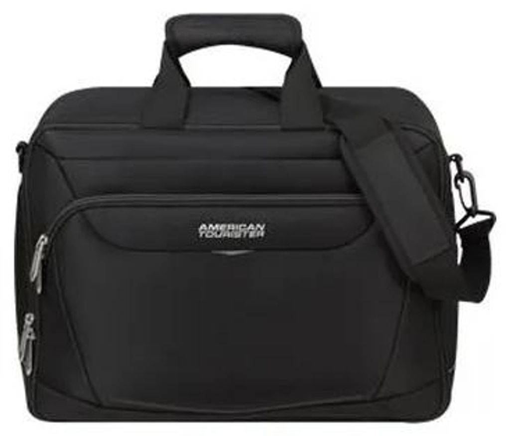 Cestovná taška, kabínová veľkosť, 27 l, 3 v 1, AMERICAN TOURISTER "SummerRide", čierna