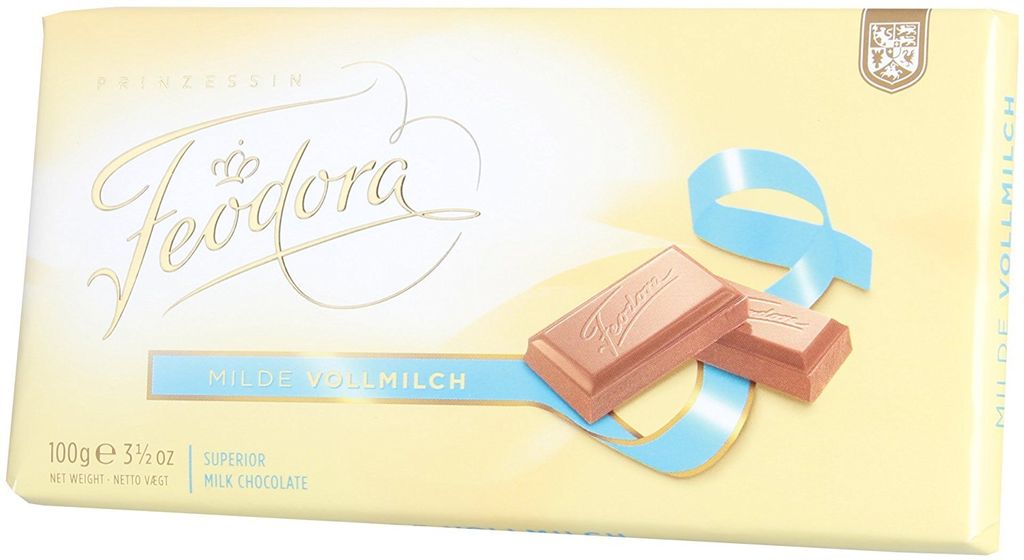 Feodora Tradition tabuľka jemnej mliečnej čokolády 100g Obrázok produktu 