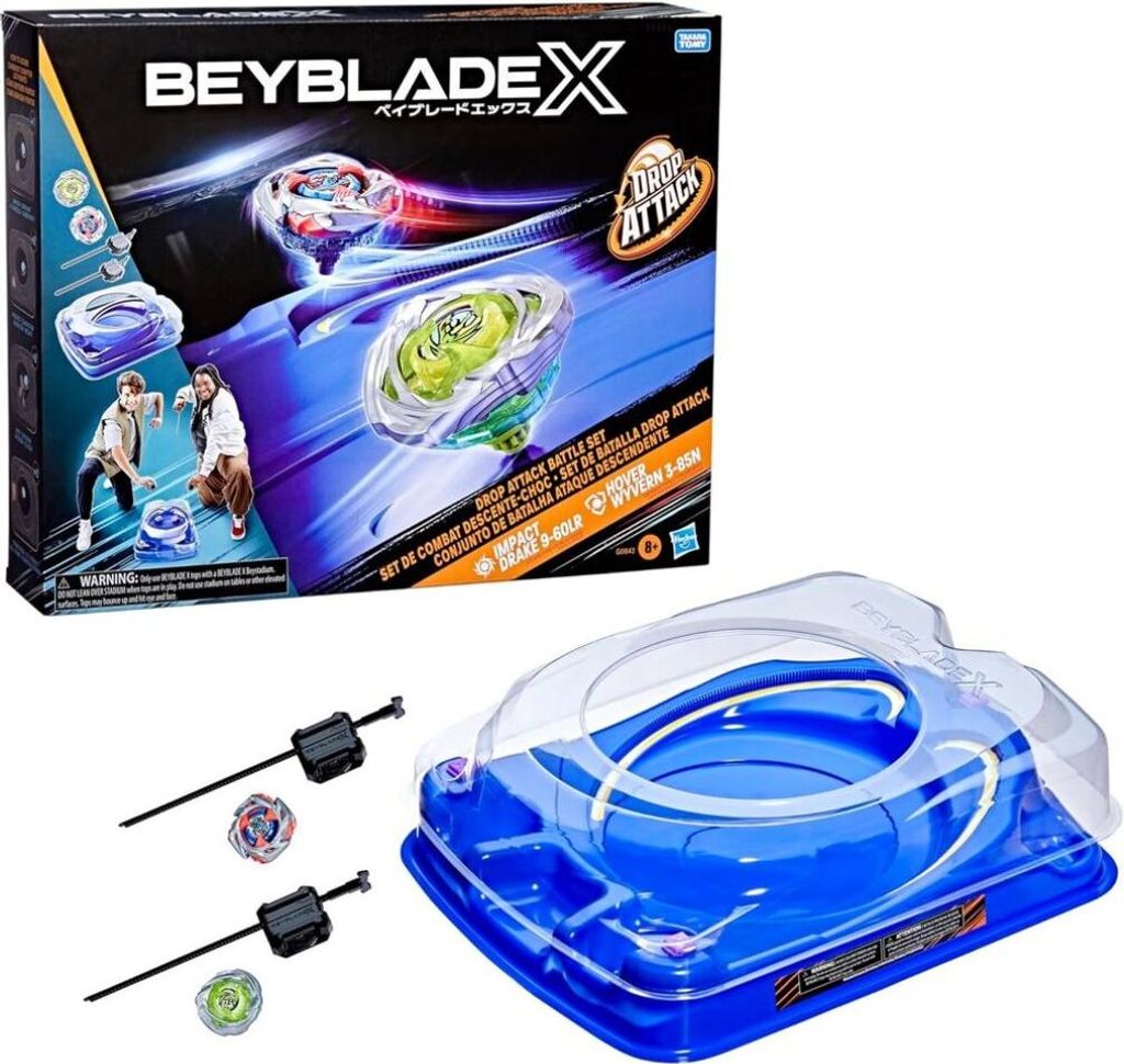 Arena Beyblade X Stadium G0842 Hasbro + 2 Discs 2 Launcher
