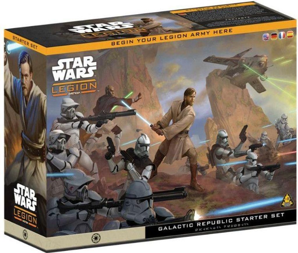 Star Wars: Legion - Galactic Republic Starter Set Produktbild 