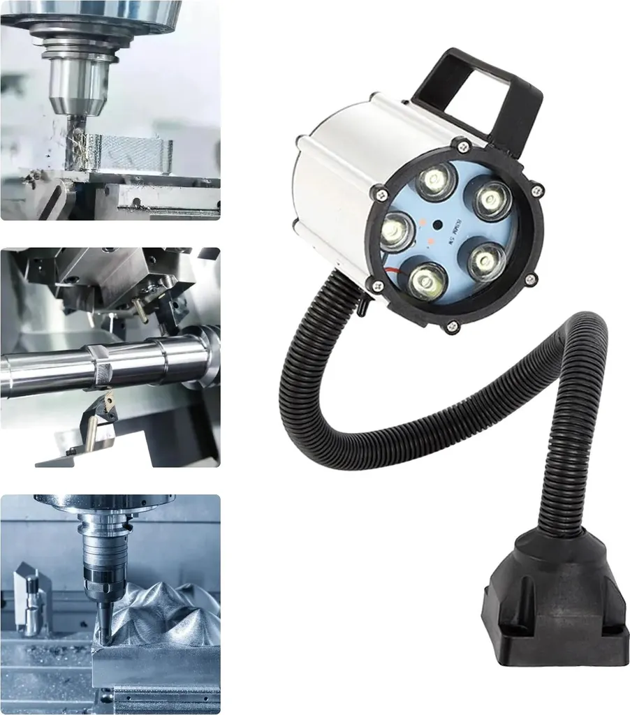 Lampe d'atelier LED flexible avec protection IP66 pour machine CNC 5W