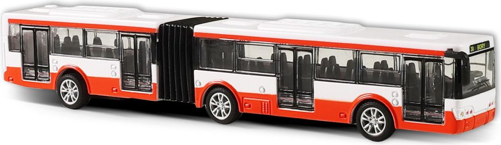 RAPPA Metall-Gelenkbus rot 18 cm