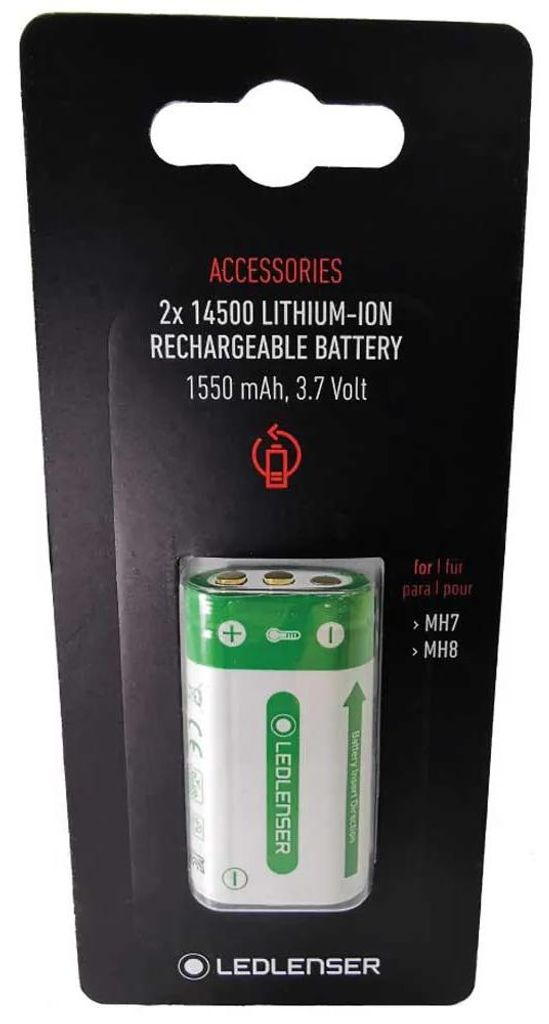 Ledlenser Batterie Li-Ion 1550mAh 3.7V pour MH7 MH8 Image du produit 