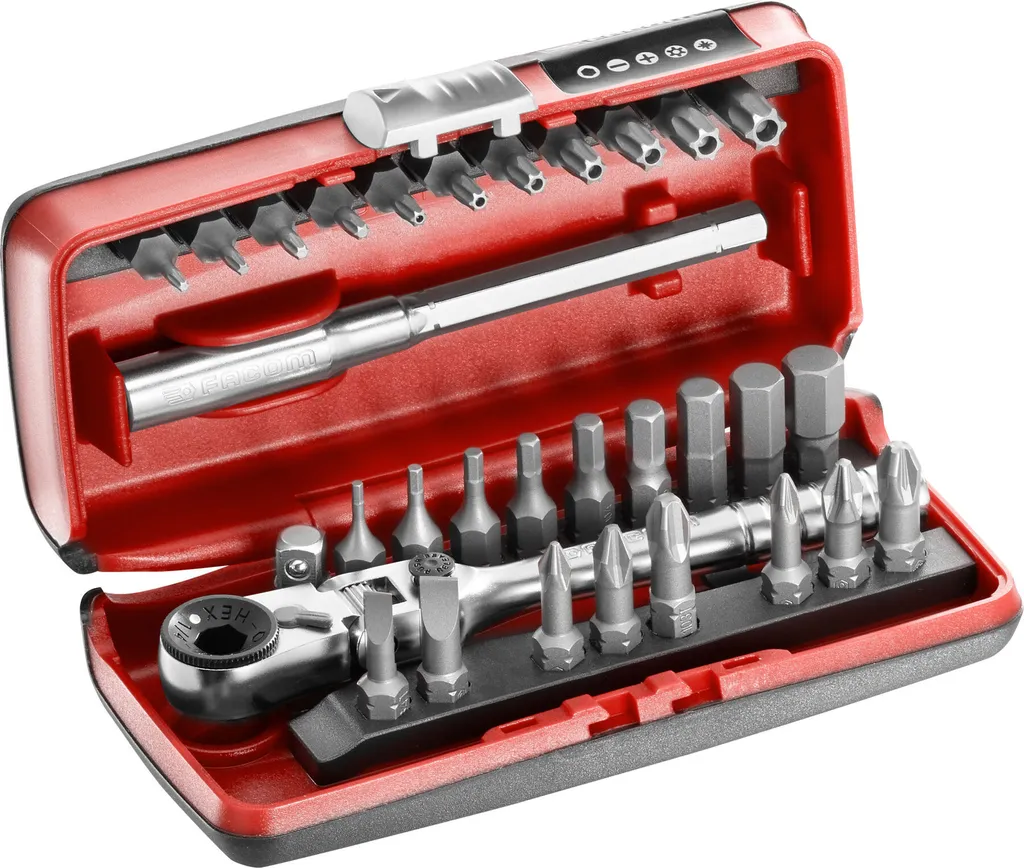 Trousse à outils compacte 31 pièces Facom R.180J31PB pour dépannage