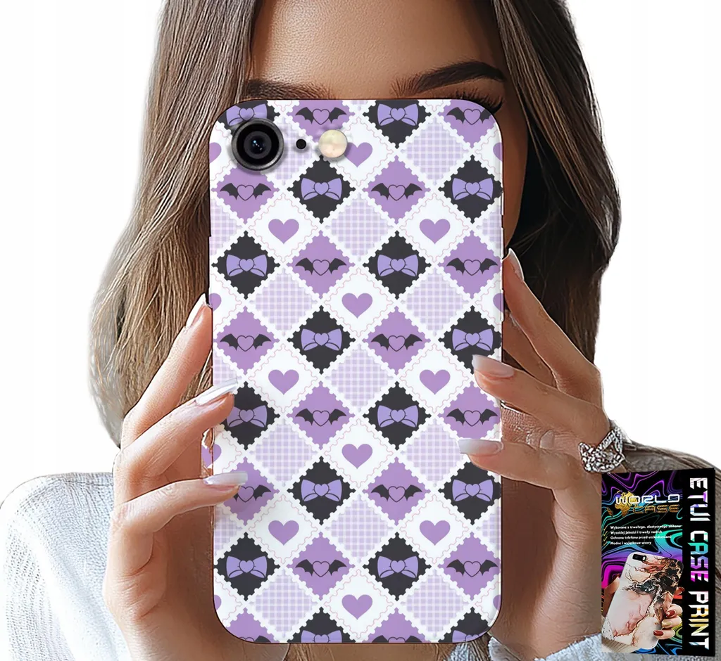 Custodia iPhone 6 / 6S Fiocco Di Cuori Moda + Vetro Temperato Omaggio