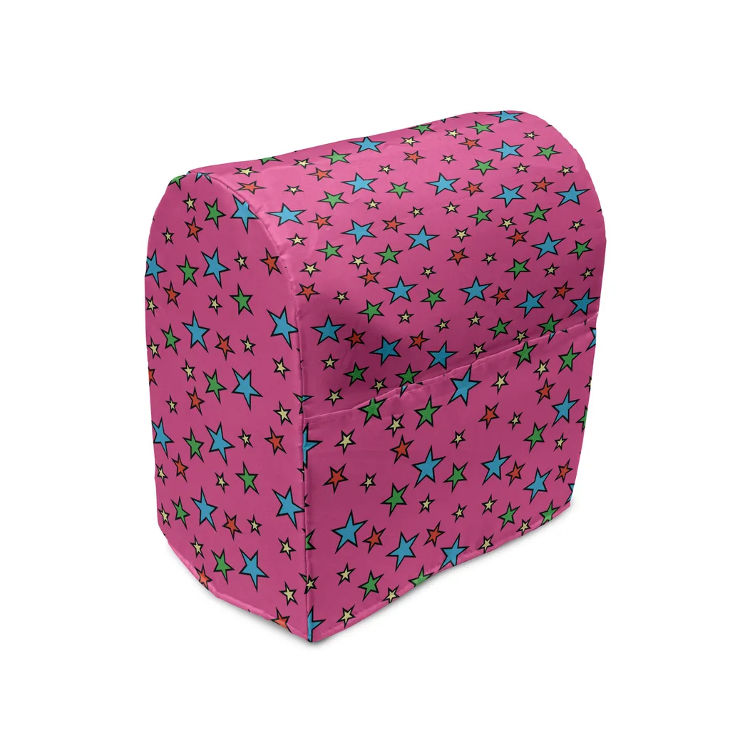 Housse pour robot pâtissier rose avec poches - Protection mixeur Pop