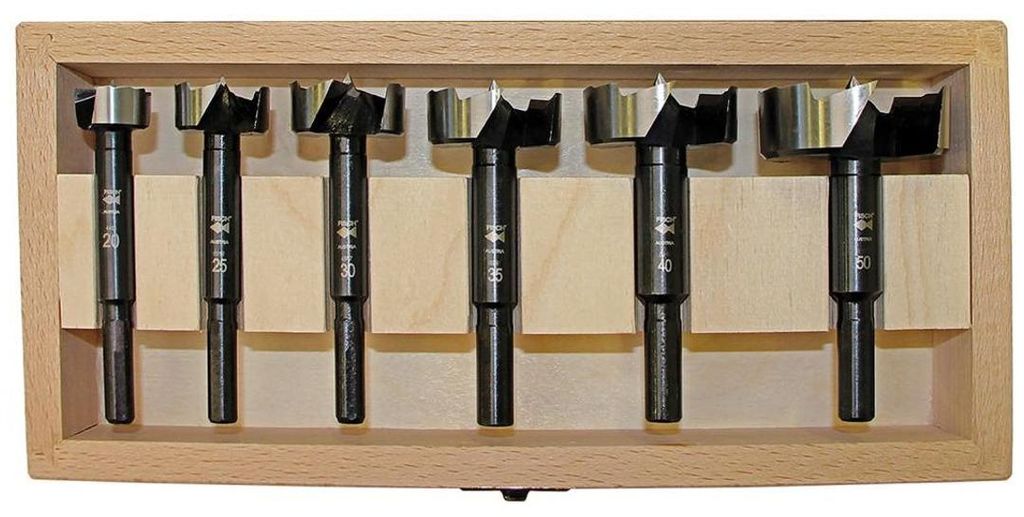 FISCH-TOOLS Sada forstnerových bitů (6dílná / Ø 20, 25, 30, Obrázek produktu 